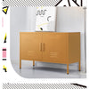 ArtissIn Buffet Sideboard Metal Cabinet - BASE Yellow