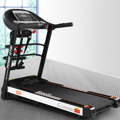 Everfit Treadmill Electric Home Gym Fitness Excercise Machine w/ Massager 450mm