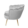 Artiss Armchair Velvet Grey Callista