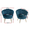 Artiss Armchair Velvet Blue Callista