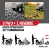 BAUMR-AG Mini Dumper Power Wheel Barrow Tracked Motorised Petrol Powered Wheelbarrow