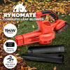 RYNOMATE 21V Cordless Leaf Blower with Lithium Battery and Charger Kit (Red and Black) RNM-LB-100-RTT