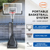 Kahuna Portable Basketball Hoop System 2.3 to 3.05m for Kids & Adults