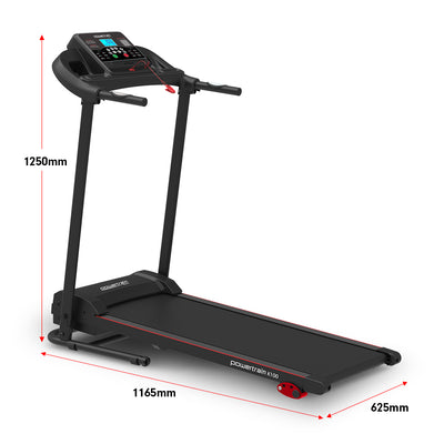 Powertrain K100 Electric Treadmill Foldable Home Gym Cardio