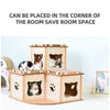 YES4PETS Cat Cardboard House Tower Condo Scratcher Pet Post Pad Mat Furniture