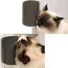 Cat Self Groomer Catnip  Dog Cat Toy Corner Groomer Wall Corner Scratcher Comb Grooming Massage Brush