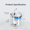 Cat Dog Water Fountain Pet Water Dispenser 1.8L Automatic Drinking Fountain for Cats Kitty Indoor