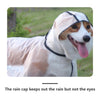 Pawfriends TPU Transparent Pet Cape Raincoat Large Dog Teddy Fado Koki Dog Dog Clothing L