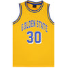 Kid's Basketball Jersey Tank Boys Sports T Shirt Tee Singlet Tops Los Angeles, Yellow - Golen State 30, 2