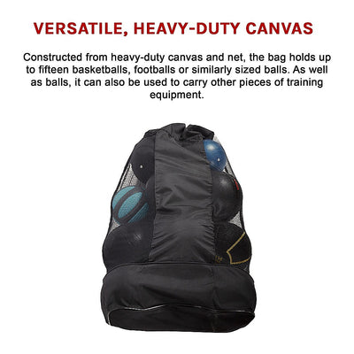 Extra Large Sports Ball Carry Bag Waterproof Football Basketball Volleyball Soccer Rugby NetBall