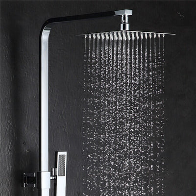 Embedded Ceiling Rainfall Shower Set