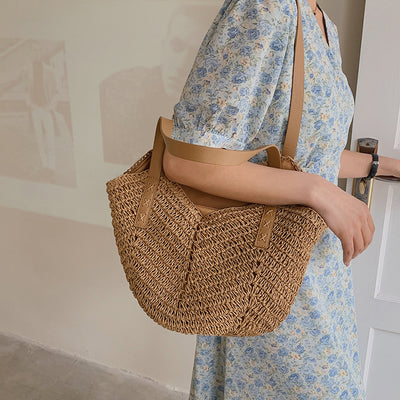 Big Straw Beach Bag