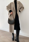 Long Double-sided Wool Coat