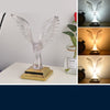 Crystal Eagle Desk Lamp