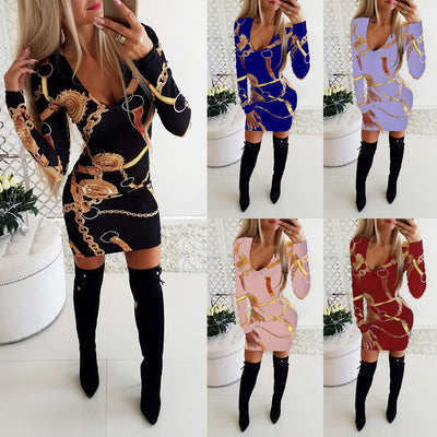 Slim Long Sleeve Dress