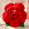 Plush Rose Pillow
