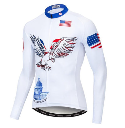 Men Long Sleeved Cycling Wear