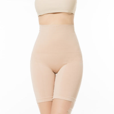 Anti-slip High-waisted Boxer Four-corner Belly Pants