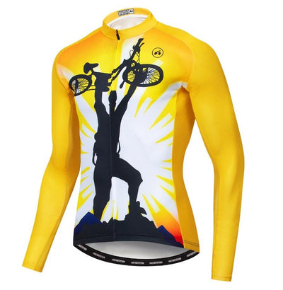 Men Long Sleeved Cycling Wear