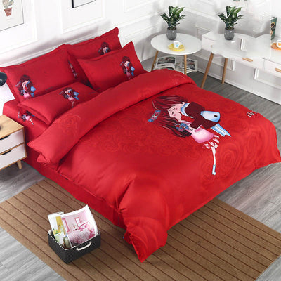 King Size AUS Four-Piece Bedding Set