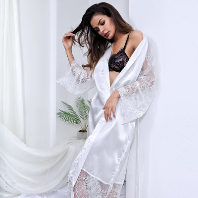 Long Length Silk Robe Lingerie