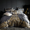 4 Pce Set Egyptian Bedding Set