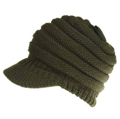 Knitted Baseball Cap