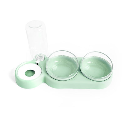 Automatic Water Bowl + Pet Double Bowls for Food