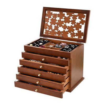 Wooden Jewelry Storage Box