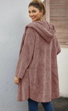 Double-Sided Fleece Coat