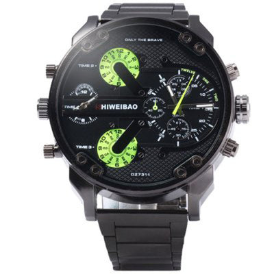 Men's Dual Time Zone Watch