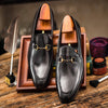 Men's Leather Shoes Round Toe