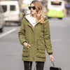 Ladies Hooded Cotton Jacket