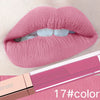 24 Color Make Up Liquid Lipstick Waterproof Mate Lip Long Lasting Matte Lip Gloss Black Blue Nude Lipstick