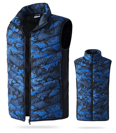 Men's Camouflage Heated Vest