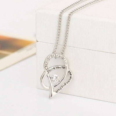 I Love You Heart Pendant