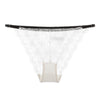 Lace low waist briefs