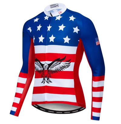 Men Long Sleeved Cycling Wear