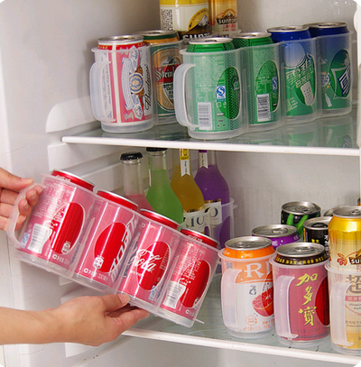 Kitchen Fridge Cans Storage Box