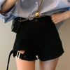 High Waist Denim Shorts