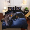 Black Cat Duvet/Quilt Cover Set