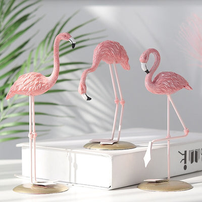 Flamingo Ornament Figurine Statue