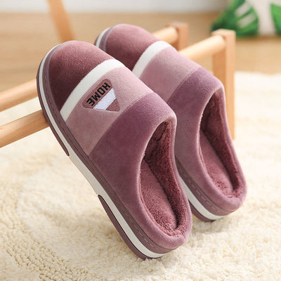 Velvet Non-Slip Plush Slippers