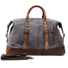 Suede Crossbody Luggage Bag