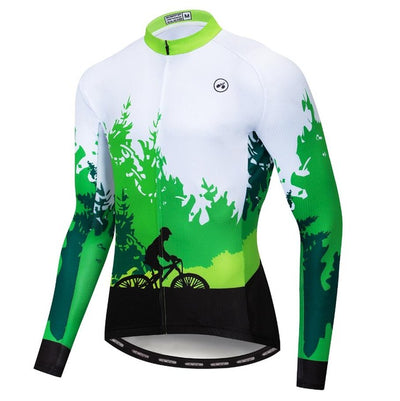 Men Long Sleeved Cycling Wear