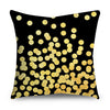 2 Piece Set Black Gold Cushion Covers