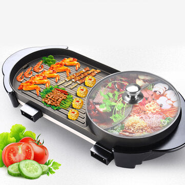 Larger 2 in 1 220V Electric Hot Pot - Casa Loréna Store