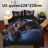 Black Cat Duvet/Quilt Cover Set