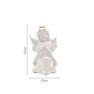 Cupid Figurine Candle Holder