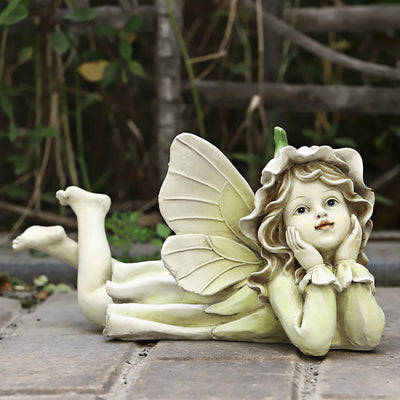 Garden Resin Flower Fairy